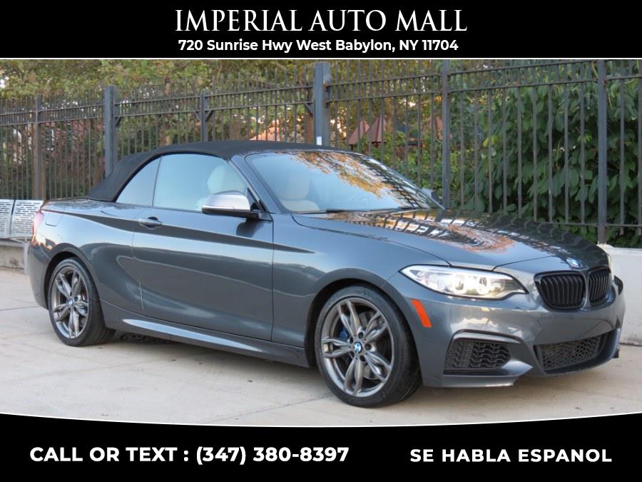 2016 BMW 2 Series 2dr Conv M235i RWD, available for sale in West Babylon, New York | Imperial Auto Mall. West Babylon, New York 2016 BMW 2 Series 2dr Conv M235i RWD, available for sale in West Babylon, New York | Imperial Auto Mall. West Babylon, New York