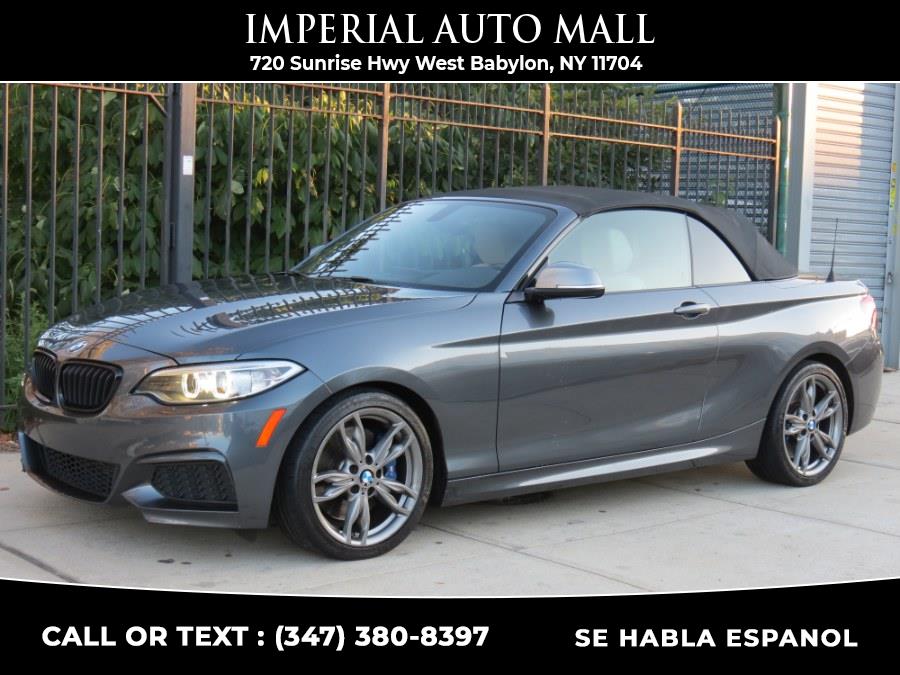2016 BMW 2 Series 2dr Conv M235i RWD, available for sale in West Babylon, New York | Imperial Auto Mall. West Babylon, New York 2016 BMW 2 Series 2dr Conv M235i RWD, available for sale in West Babylon, New York | Imperial Auto Mall. West Babylon, New York