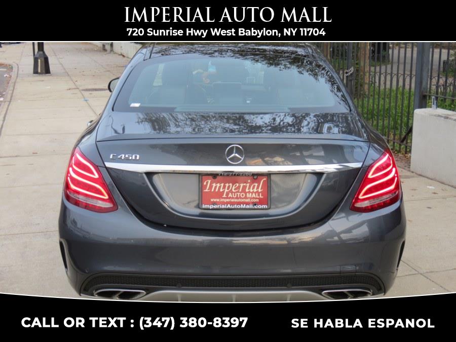 2016 Mercedes-Benz C-Class 4dr Sdn C 450 AMG 4MATIC, available for sale in West Babylon, New York | Imperial Auto Mall. West Babylon, New York 2016 Mercedes-Benz C-Class 4dr Sdn C 450 AMG 4MATIC, available for sale in West Babylon, New York | Imperial Auto Mall. West Babylon, New York