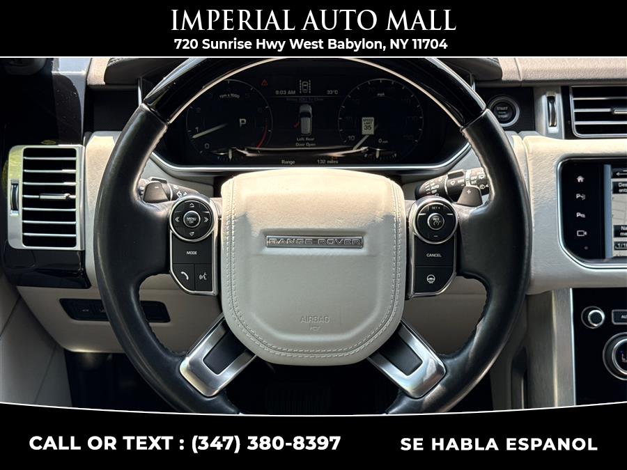 2016 Land Rover Range Rover 4WD 4dr HSE, available for sale in West Babylon, New York | Imperial Auto Mall. West Babylon, New York 2016 Land Rover Range Rover 4WD 4dr HSE, available for sale in West Babylon, New York | Imperial Auto Mall. West Babylon, New York