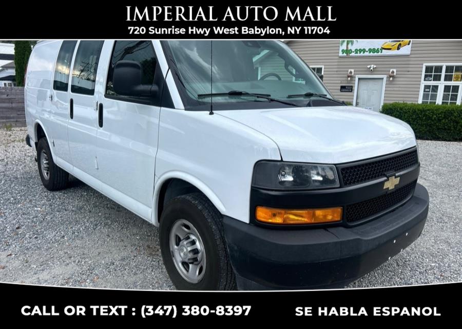 2021 Chevrolet Express Cargo Van RWD 2500 135", available for sale in West Babylon, New York | Imperial Auto Mall. West Babylon, New York 2021 Chevrolet Express Cargo Van RWD 2500 135", available for sale in West Babylon, New York | Imperial Auto Mall. West Babylon, New York
