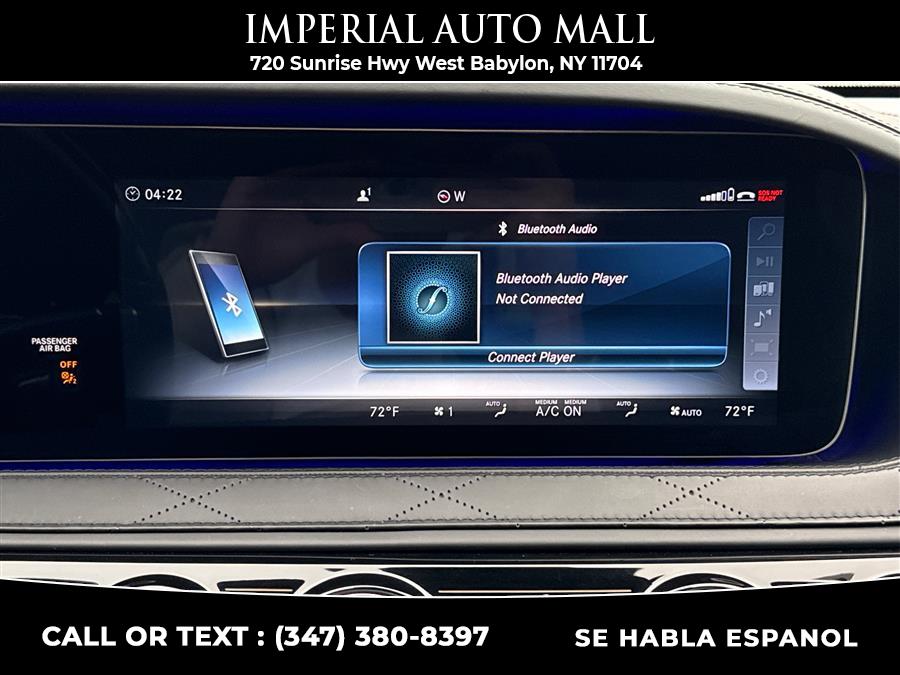2018 Mercedes-Benz S-Class S 560 Sedan, available for sale in West Babylon, New York | Imperial Auto Mall. West Babylon, New York 2018 Mercedes-Benz S-Class S 560 Sedan, available for sale in West Babylon, New York | Imperial Auto Mall. West Babylon, New York