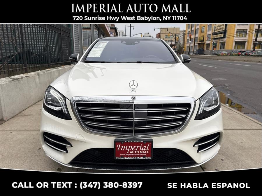 2018 Mercedes-Benz S-Class S 560 Sedan, available for sale in West Babylon, New York | Imperial Auto Mall. West Babylon, New York 2018 Mercedes-Benz S-Class S 560 Sedan, available for sale in West Babylon, New York | Imperial Auto Mall. West Babylon, New York