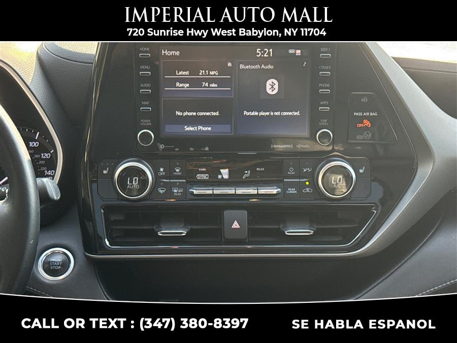 2021 Toyota Highlander XLE FWD (Natl), available for sale in West Babylon, New York | Imperial Auto Mall. West Babylon, New York 2021 Toyota Highlander XLE FWD (Natl), available for sale in West Babylon, New York | Imperial Auto Mall. West Babylon, New York
