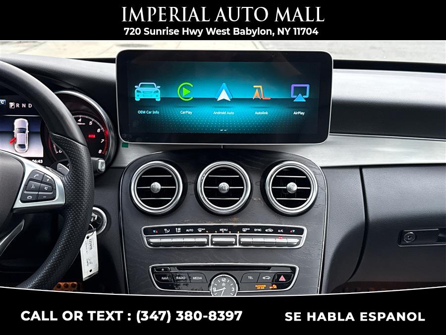 2018 Mercedes-Benz C-Class C 300 Sedan, available for sale in West Babylon, New York | Imperial Auto Mall. West Babylon, New York 2018 Mercedes-Benz C-Class C 300 Sedan, available for sale in West Babylon, New York | Imperial Auto Mall. West Babylon, New York
