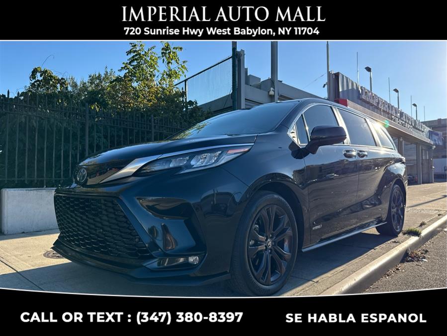 2021 Toyota Sienna XSE FWD 7-Passenger (Natl), available for sale in West Babylon, New York | Imperial Auto Mall. West Babylon, New York 2021 Toyota Sienna XSE FWD 7-Passenger (Natl), available for sale in West Babylon, New York | Imperial Auto Mall. West Babylon, New York