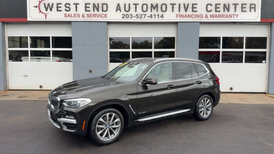 2018 BMW X3 xDrive30i Sports Activity Vehicle, available for sale in Waterbury, Connecticut | West End Automotive Center. Waterbury, Connecticut
