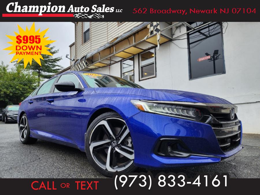 2022 Honda Accord Sedan Sport 1.5T CVT, available for sale in Newark , New Jersey | Champion Used Auto Sales 2. Newark , New Jersey 2022 Honda Accord Sedan Sport 1.5T CVT, available for sale in Newark , New Jersey | Champion Used Auto Sales 2. Newark , New Jersey