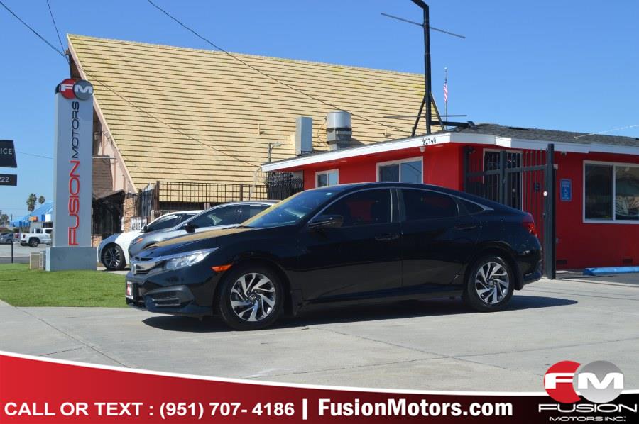 2016 Honda Civic Sedan 4dr CVT EX, available for sale in Moreno Valley, California | Fusion Motors Inc. Moreno Valley, California 2016 Honda Civic Sedan 4dr CVT EX, available for sale in Moreno Valley, California | Fusion Motors Inc. Moreno Valley, California
