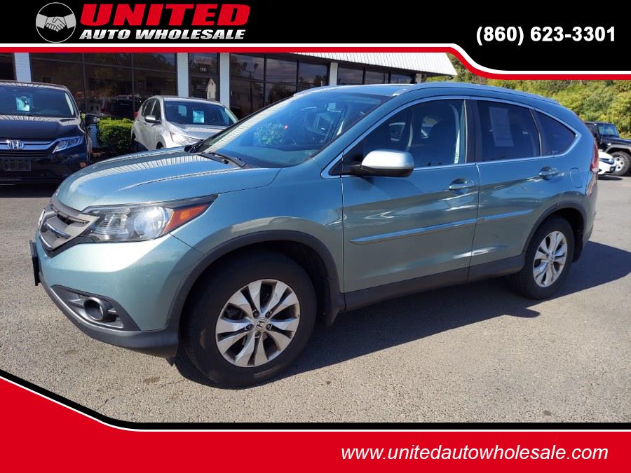2012 Honda CR-V AWD 5dr EX-L w/Navi, available for sale in East Windsor, Connecticut | United Auto Sales of E Windsor, Inc. East Windsor, Connecticut