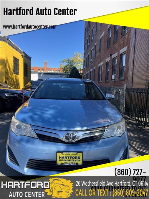 2012 Toyota Camry LE 4dr Sedan, available for sale in Hartford, Connecticut | Hartford Auto Center LLC. Hartford, Connecticut