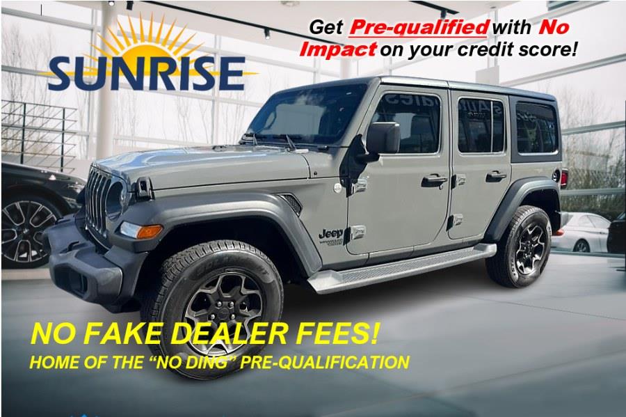 2021 Jeep Wrangler Unlimited Sport 4x4, available for sale in Elmont, New York | Sunrise of Elmont. Elmont, New York