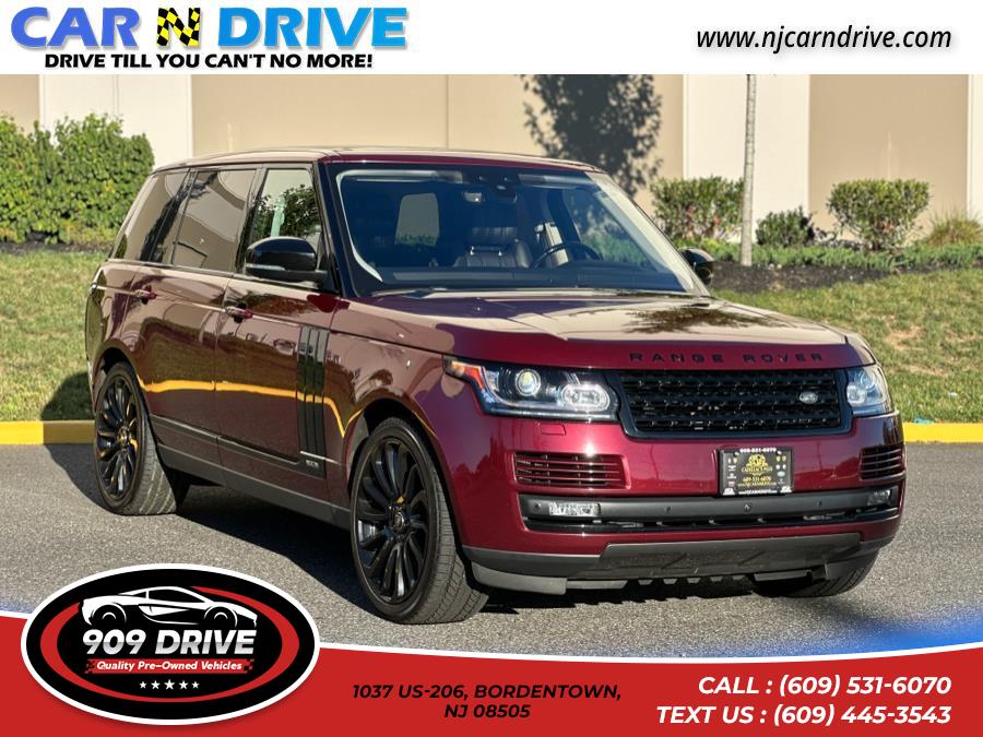 2017 Land Rover Range Rover 5.0L V8 Supercharged, available for sale in BORDENTOWN, New Jersey | 909 Drive. BORDENTOWN, New Jersey 2017 Land Rover Range Rover 5.0L V8 Supercharged, available for sale in BORDENTOWN, New Jersey | 909 Drive. BORDENTOWN, New Jersey