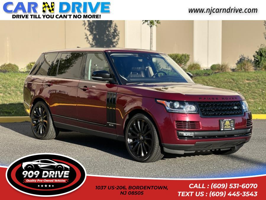 2017 Land Rover Range Rover 5.0L V8 Supercharged, available for sale in BORDENTOWN, New Jersey | 909 Drive. BORDENTOWN, New Jersey 2017 Land Rover Range Rover 5.0L V8 Supercharged, available for sale in BORDENTOWN, New Jersey | 909 Drive. BORDENTOWN, New Jersey