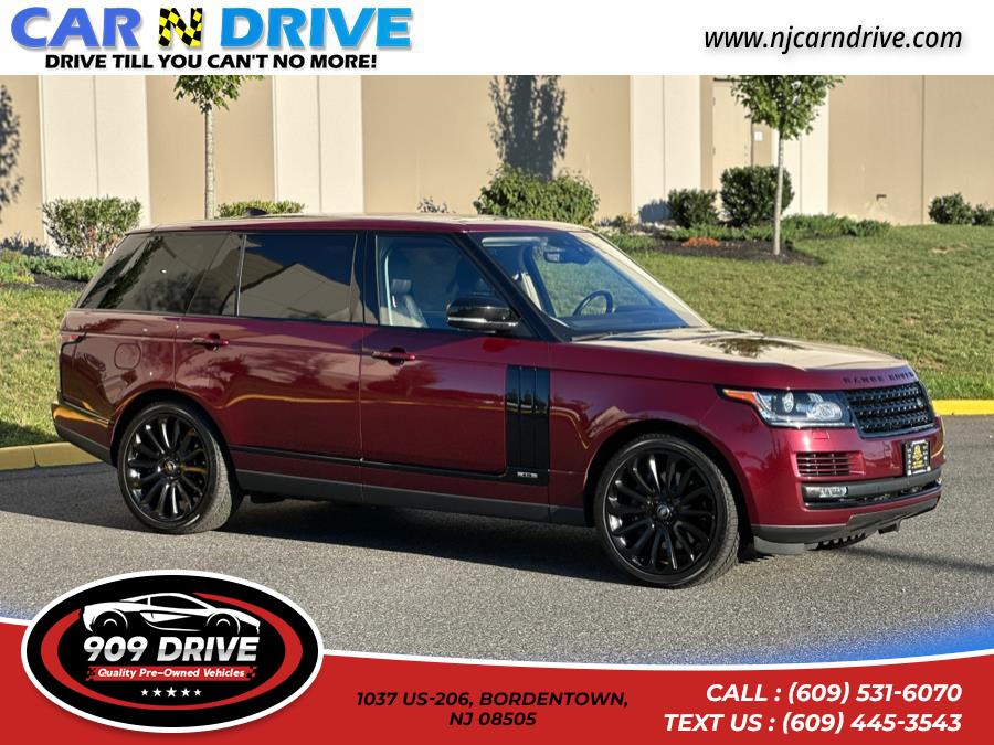2017 Land Rover Range Rover 5.0L V8 Supercharged, available for sale in BORDENTOWN, New Jersey | 909 Drive. BORDENTOWN, New Jersey 2017 Land Rover Range Rover 5.0L V8 Supercharged, available for sale in BORDENTOWN, New Jersey | 909 Drive. BORDENTOWN, New Jersey