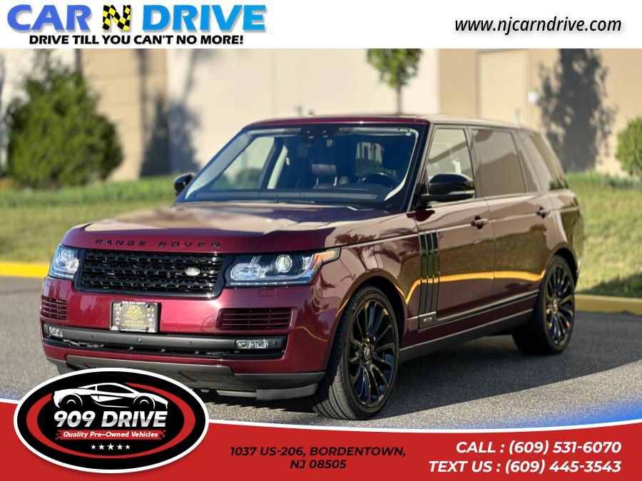 2017 Land Rover Range Rover 5.0L V8 Supercharged, available for sale in BORDENTOWN, New Jersey | 909 Drive. BORDENTOWN, New Jersey 2017 Land Rover Range Rover 5.0L V8 Supercharged, available for sale in BORDENTOWN, New Jersey | 909 Drive. BORDENTOWN, New Jersey