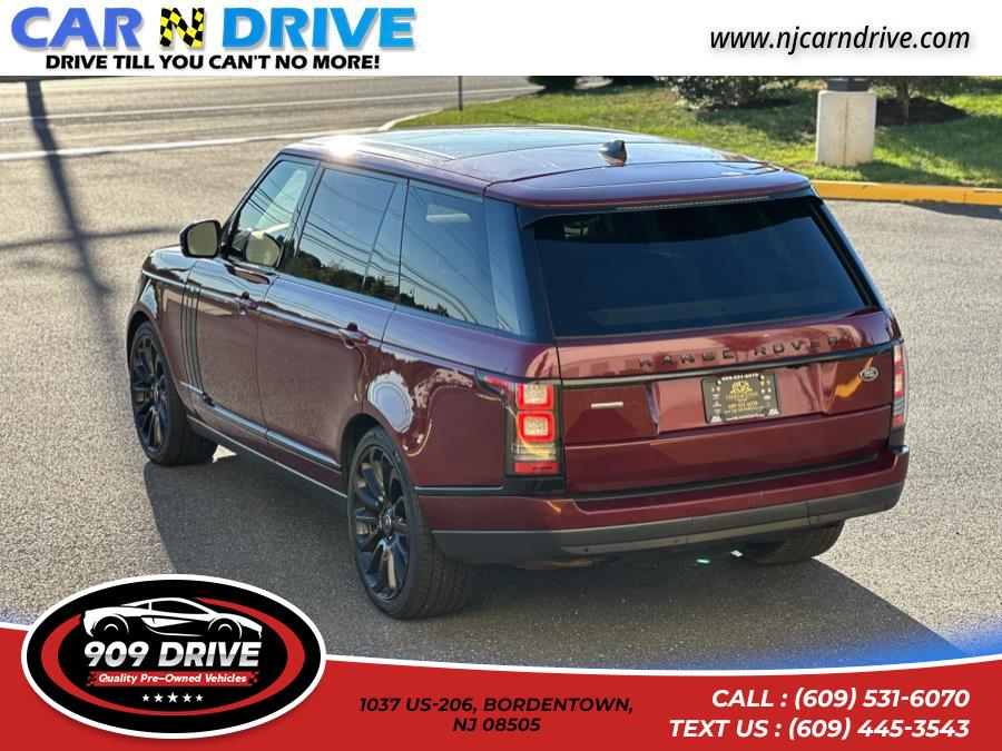 2017 Land Rover Range Rover 5.0L V8 Supercharged, available for sale in BORDENTOWN, New Jersey | 909 Drive. BORDENTOWN, New Jersey 2017 Land Rover Range Rover 5.0L V8 Supercharged, available for sale in BORDENTOWN, New Jersey | 909 Drive. BORDENTOWN, New Jersey