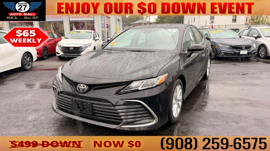 2022 Toyota Camry LE Sedan 4D, available for sale in Linden, New Jersey | Route 27 Auto Mall. Linden, New Jersey