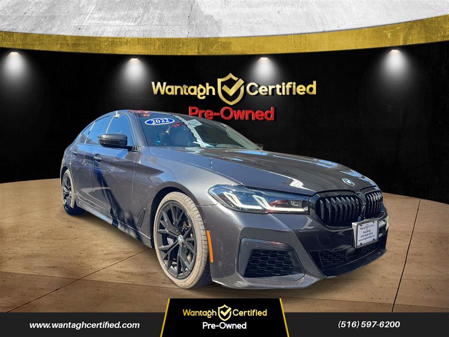 Used 2022 BMW 5 Series in Wantagh, New York | Wantagh Certified. Wantagh, New York