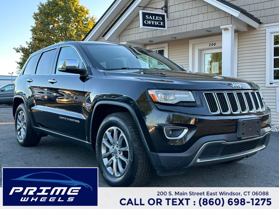 2014 Jeep Grand Cherokee RWD 4dr Limited, available for sale in East Windsor, Connecticut | Prime Wheels. East Windsor, Connecticut 2014 Jeep Grand Cherokee RWD 4dr Limited, available for sale in East Windsor, Connecticut | Prime Wheels. East Windsor, Connecticut