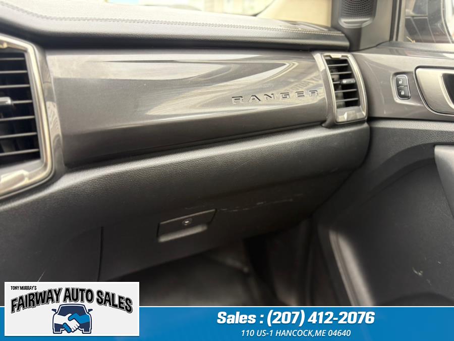 2019 Ford Ranger Lariat Crew Cab LARIAT 4WD SuperCrew 5'' Box, available for sale in Hancock, Maine | Fairway Auto Sales. Hancock, Maine 2019 Ford Ranger Lariat Crew Cab LARIAT 4WD SuperCrew 5'' Box, available for sale in Hancock, Maine | Fairway Auto Sales. Hancock, Maine