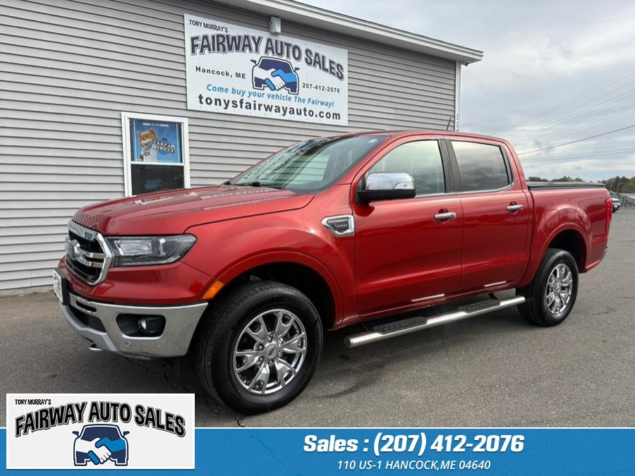 2019 Ford Ranger Lariat Crew Cab LARIAT 4WD SuperCrew 5'' Box, available for sale in Hancock, Maine | Fairway Auto Sales. Hancock, Maine 2019 Ford Ranger Lariat Crew Cab LARIAT 4WD SuperCrew 5'' Box, available for sale in Hancock, Maine | Fairway Auto Sales. Hancock, Maine