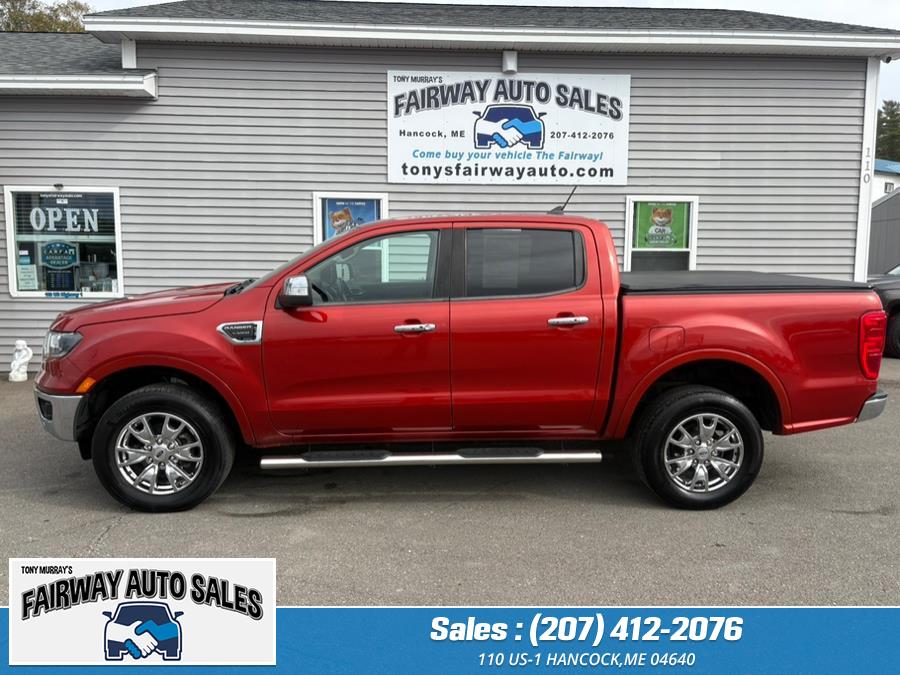 2019 Ford Ranger Lariat Crew Cab LARIAT 4WD SuperCrew 5'' Box, available for sale in Hancock, Maine | Fairway Auto Sales. Hancock, Maine 2019 Ford Ranger Lariat Crew Cab LARIAT 4WD SuperCrew 5'' Box, available for sale in Hancock, Maine | Fairway Auto Sales. Hancock, Maine