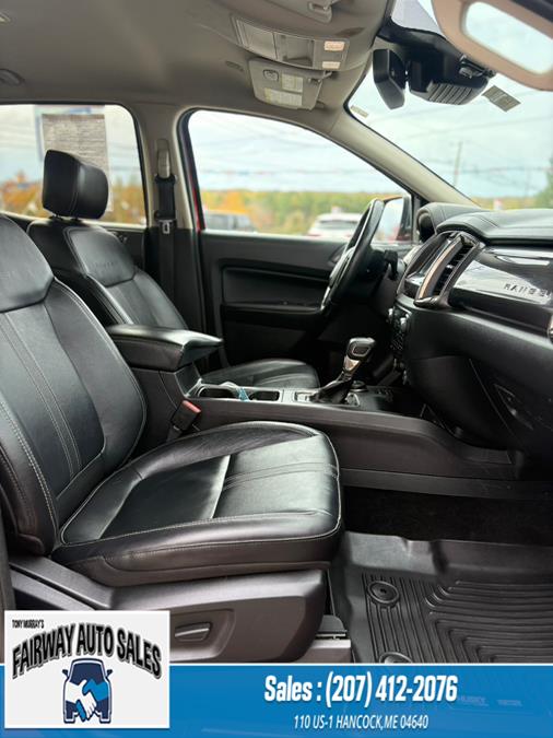 2019 Ford Ranger Lariat Crew Cab LARIAT 4WD SuperCrew 5'' Box, available for sale in Hancock, Maine | Fairway Auto Sales. Hancock, Maine 2019 Ford Ranger Lariat Crew Cab LARIAT 4WD SuperCrew 5'' Box, available for sale in Hancock, Maine | Fairway Auto Sales. Hancock, Maine