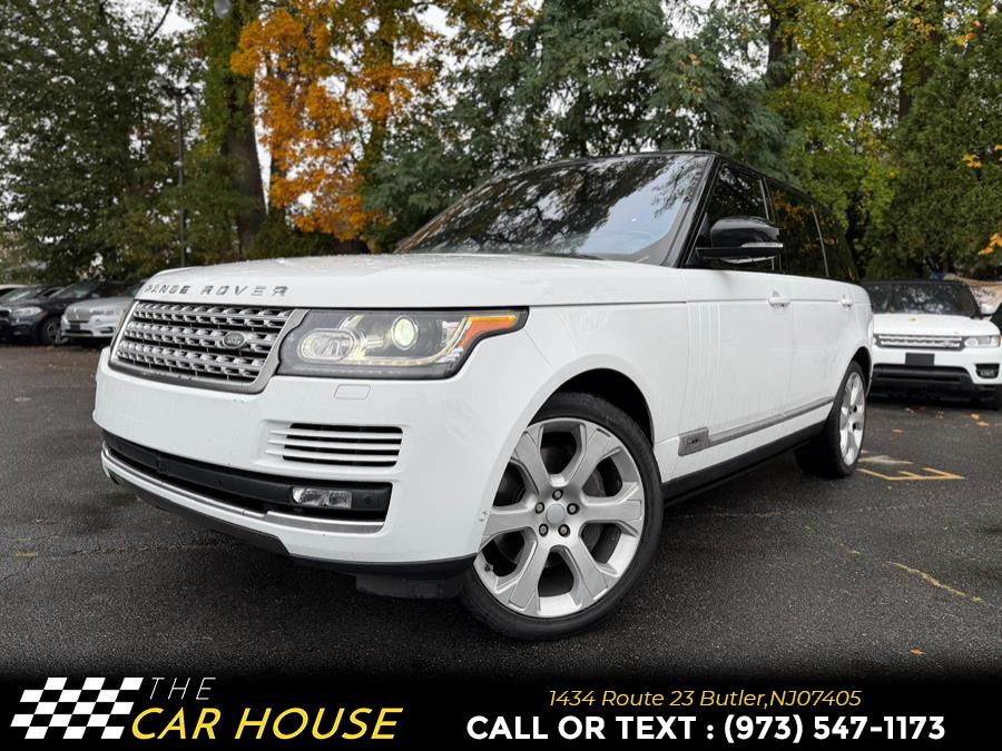 2017 Land Rover Range Rover V8 Supercharged LWB, available for sale in Butler, New Jersey | The Car House. Butler, New Jersey 2017 Land Rover Range Rover V8 Supercharged LWB, available for sale in Butler, New Jersey | The Car House. Butler, New Jersey