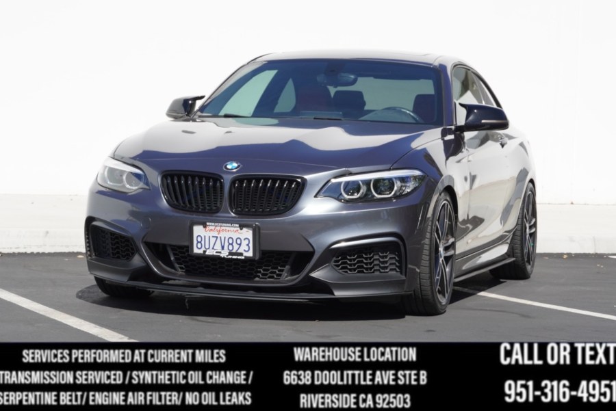 2018 F22 BMW B58 M240i M240i (RED INTERIOR) (SPRINGS) (BLUE V BRACE) EXST, available for sale in Riverside, California | Big Timin Motors LLC. Riverside, California 2018 F22 BMW B58 M240i M240i (RED INTERIOR) (SPRINGS) (BLUE V BRACE) EXST, available for sale in Riverside, California | Big Timin Motors LLC. Riverside, California