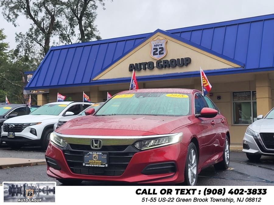 Used 2018 Honda Accord Sedan in Green Brook Township, New Jersey | Route 22 Auto Group. Green Brook Township, New Jersey