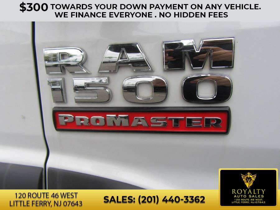 2016 Ram ProMaster Cargo Van 1500 High Roof 136" WB, available for sale in Little Ferry, New Jersey | Royalty Auto Sales. Little Ferry, New Jersey 2016 Ram ProMaster Cargo Van 1500 High Roof 136" WB, available for sale in Little Ferry, New Jersey | Royalty Auto Sales. Little Ferry, New Jersey