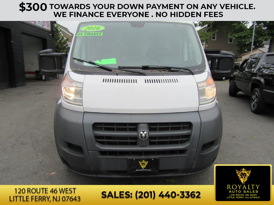 2016 Ram ProMaster Cargo Van 1500 High Roof 136" WB, available for sale in Little Ferry, New Jersey | Royalty Auto Sales. Little Ferry, New Jersey 2016 Ram ProMaster Cargo Van 1500 High Roof 136" WB, available for sale in Little Ferry, New Jersey | Royalty Auto Sales. Little Ferry, New Jersey
