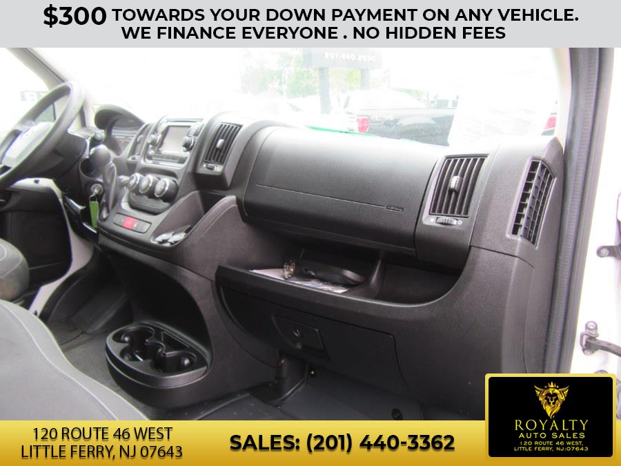 2016 Ram ProMaster Cargo Van 1500 High Roof 136" WB, available for sale in Little Ferry, New Jersey | Royalty Auto Sales. Little Ferry, New Jersey 2016 Ram ProMaster Cargo Van 1500 High Roof 136" WB, available for sale in Little Ferry, New Jersey | Royalty Auto Sales. Little Ferry, New Jersey