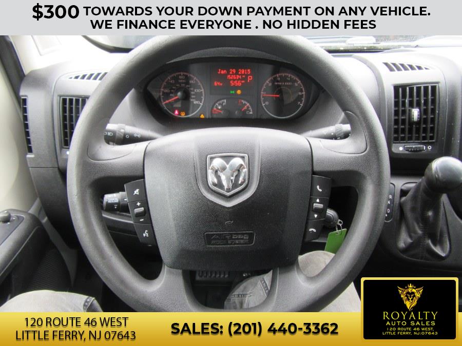 2016 Ram ProMaster Cargo Van 1500 High Roof 136" WB, available for sale in Little Ferry, New Jersey | Royalty Auto Sales. Little Ferry, New Jersey 2016 Ram ProMaster Cargo Van 1500 High Roof 136" WB, available for sale in Little Ferry, New Jersey | Royalty Auto Sales. Little Ferry, New Jersey