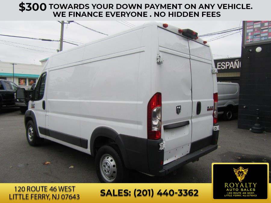 2016 Ram ProMaster Cargo Van 1500 High Roof 136" WB, available for sale in Little Ferry, New Jersey | Royalty Auto Sales. Little Ferry, New Jersey 2016 Ram ProMaster Cargo Van 1500 High Roof 136" WB, available for sale in Little Ferry, New Jersey | Royalty Auto Sales. Little Ferry, New Jersey