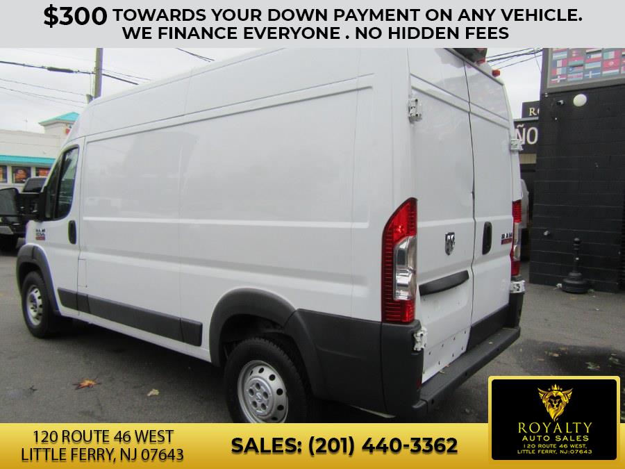 2016 Ram ProMaster Cargo Van 1500 High Roof 136" WB, available for sale in Little Ferry, New Jersey | Royalty Auto Sales. Little Ferry, New Jersey 2016 Ram ProMaster Cargo Van 1500 High Roof 136" WB, available for sale in Little Ferry, New Jersey | Royalty Auto Sales. Little Ferry, New Jersey