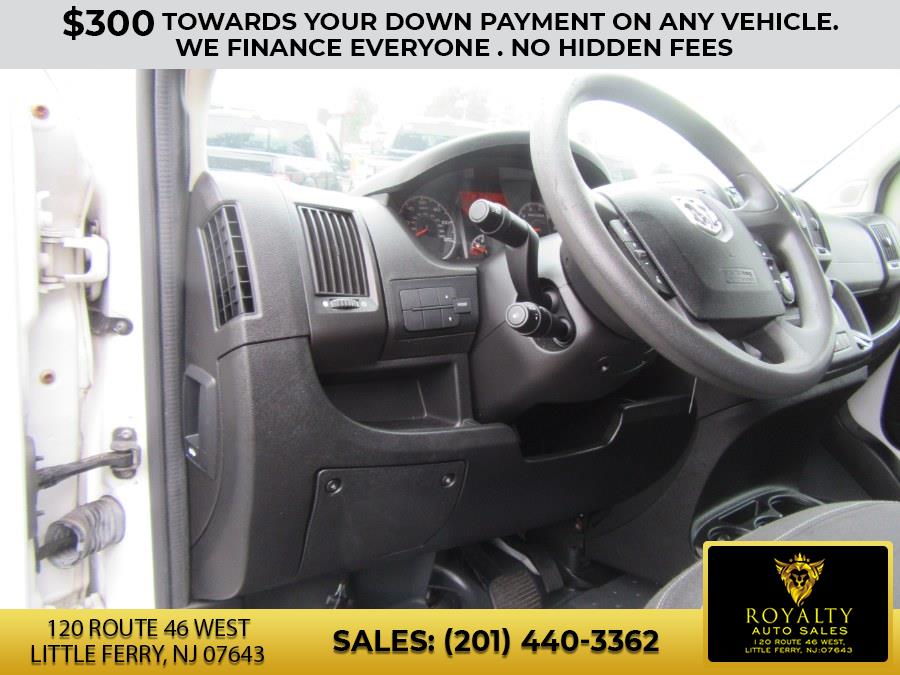 2016 Ram ProMaster Cargo Van 1500 High Roof 136" WB, available for sale in Little Ferry, New Jersey | Royalty Auto Sales. Little Ferry, New Jersey 2016 Ram ProMaster Cargo Van 1500 High Roof 136" WB, available for sale in Little Ferry, New Jersey | Royalty Auto Sales. Little Ferry, New Jersey