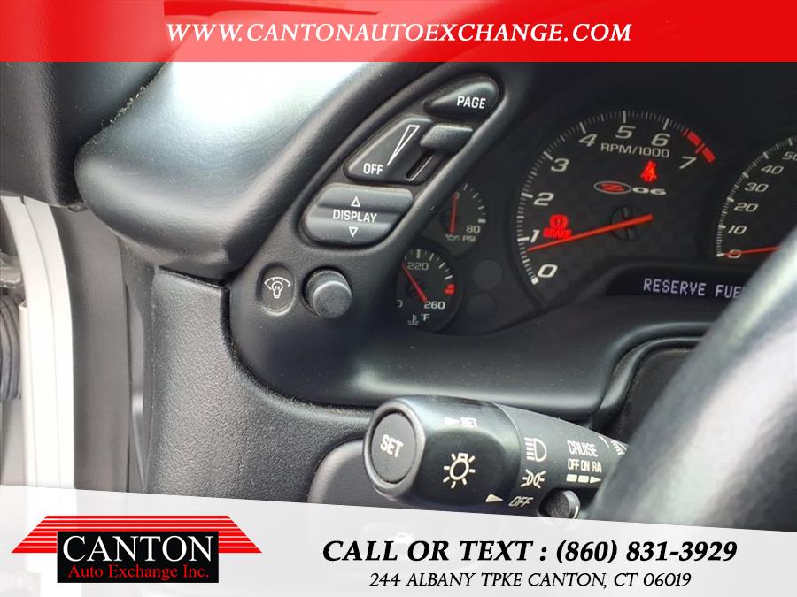 2002 Chevrolet Corvette Z06, available for sale in Canton, Connecticut | Canton Auto Exchange. Canton, Connecticut 2002 Chevrolet Corvette Z06, available for sale in Canton, Connecticut | Canton Auto Exchange. Canton, Connecticut