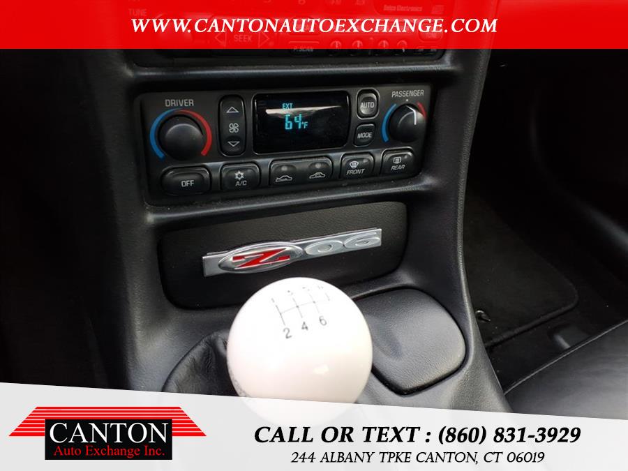 2002 Chevrolet Corvette Z06, available for sale in Canton, Connecticut | Canton Auto Exchange. Canton, Connecticut 2002 Chevrolet Corvette Z06, available for sale in Canton, Connecticut | Canton Auto Exchange. Canton, Connecticut