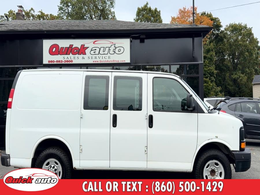 2012 Chevrolet Express Cargo Van RWD 2500 135" NATURAL GAS POWERED, available for sale in Bristol, Connecticut | Quick Auto LLC. Bristol, Connecticut 2012 Chevrolet Express Cargo Van RWD 2500 135" NATURAL GAS POWERED, available for sale in Bristol, Connecticut | Quick Auto LLC. Bristol, Connecticut