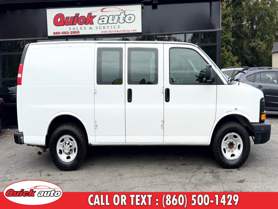 2012 Chevrolet Express Cargo Van RWD 2500 135" NATURAL GAS POWERED, available for sale in Bristol, Connecticut | Quick Auto LLC. Bristol, Connecticut 2012 Chevrolet Express Cargo Van RWD 2500 135" NATURAL GAS POWERED, available for sale in Bristol, Connecticut | Quick Auto LLC. Bristol, Connecticut