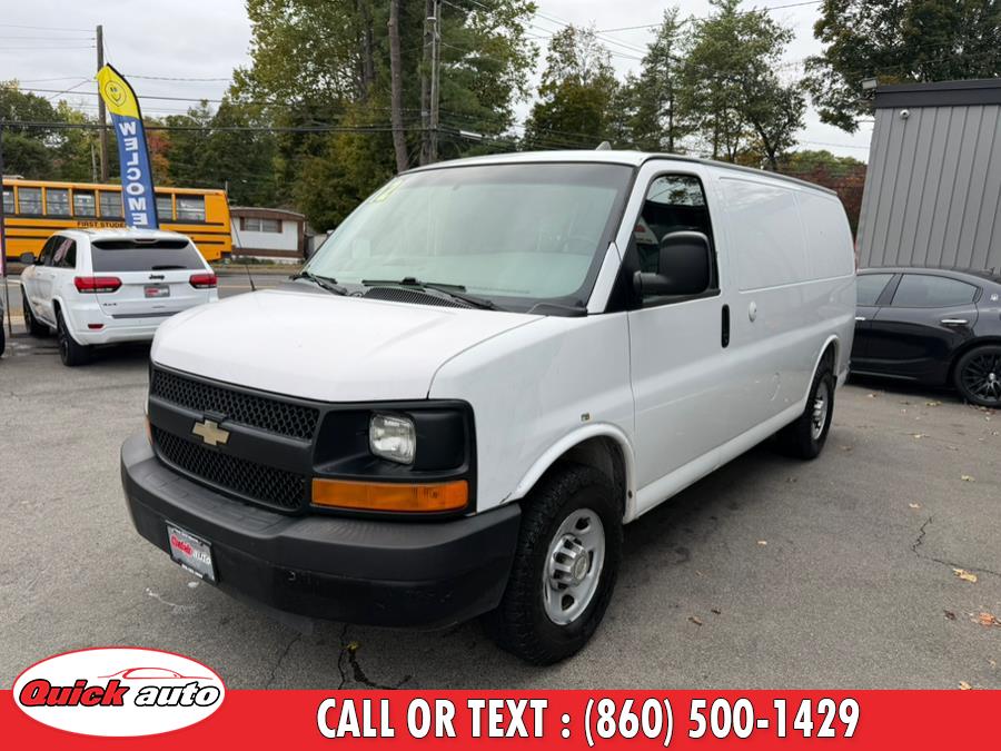 2012 Chevrolet Express Cargo Van RWD 2500 135" NATURAL GAS POWERED, available for sale in Bristol, Connecticut | Quick Auto LLC. Bristol, Connecticut 2012 Chevrolet Express Cargo Van RWD 2500 135" NATURAL GAS POWERED, available for sale in Bristol, Connecticut | Quick Auto LLC. Bristol, Connecticut