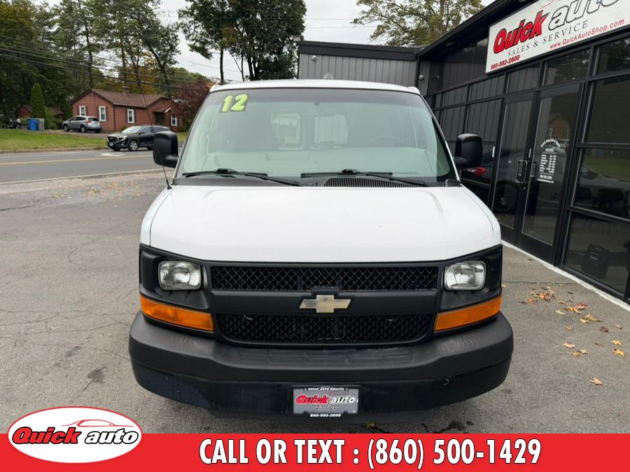 2012 Chevrolet Express Cargo Van RWD 2500 135" NATURAL GAS POWERED, available for sale in Bristol, Connecticut | Quick Auto LLC. Bristol, Connecticut 2012 Chevrolet Express Cargo Van RWD 2500 135" NATURAL GAS POWERED, available for sale in Bristol, Connecticut | Quick Auto LLC. Bristol, Connecticut