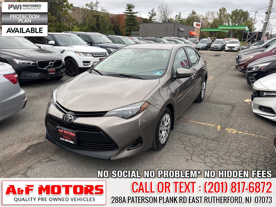 Used 2018 Toyota Corolla in East Rutherford, New Jersey | A&F Motors LLC. East Rutherford, New Jersey