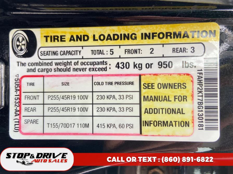 2011 Ford Taurus 4dr Sdn SHO AWD, available for sale in East Windsor, Connecticut | Stop & Drive Auto Sales. East Windsor, Connecticut 2011 Ford Taurus 4dr Sdn SHO AWD, available for sale in East Windsor, Connecticut | Stop & Drive Auto Sales. East Windsor, Connecticut