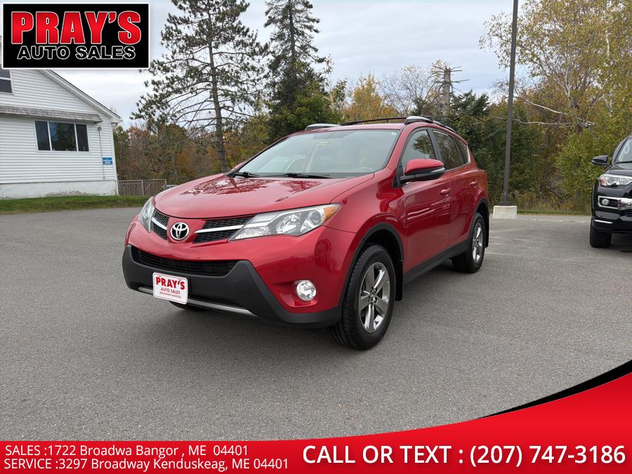 2015 Toyota RAV4 AWD 4dr XLE (Natl), available for sale in Bangor , Maine | Pray's Auto Sales . Bangor , Maine 2015 Toyota RAV4 AWD 4dr XLE (Natl), available for sale in Bangor , Maine | Pray's Auto Sales . Bangor , Maine