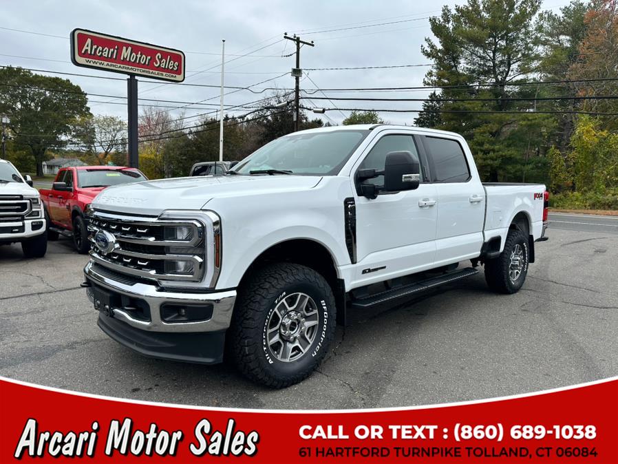 2024 Ford Super Duty F-350 SRW LARIAT 4WD Crew Cab 6.75'' Box, available for sale in Tolland, Connecticut | Arcari Motor Sales. Tolland, Connecticut 2024 Ford Super Duty F-350 SRW LARIAT 4WD Crew Cab 6.75'' Box, available for sale in Tolland, Connecticut | Arcari Motor Sales. Tolland, Connecticut