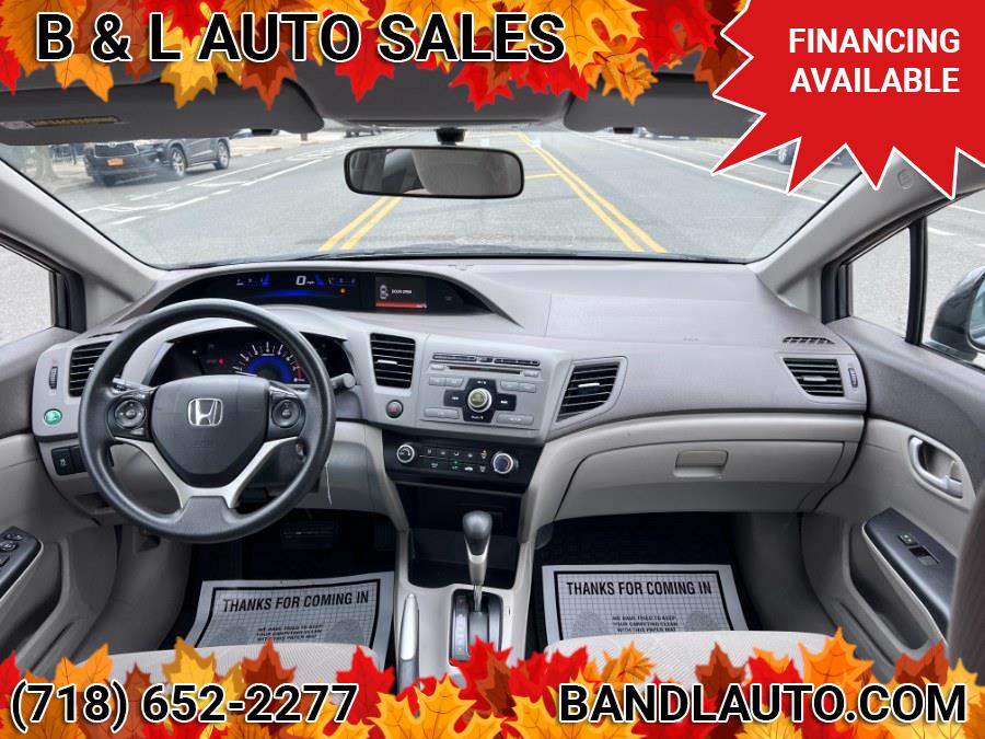2012 Honda Civic Sedan 4dr Auto LX PZEV, available for sale in Bronx, New York | B & L Auto Sales LLC. Bronx, New York 2012 Honda Civic Sedan 4dr Auto LX PZEV, available for sale in Bronx, New York | B & L Auto Sales LLC. Bronx, New York