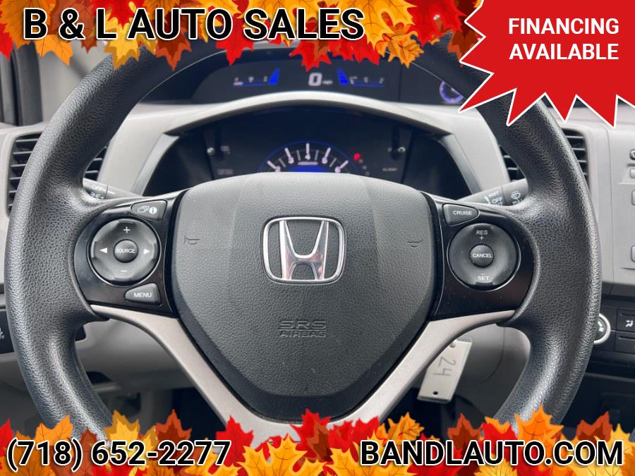 2012 Honda Civic Sedan 4dr Auto LX PZEV, available for sale in Bronx, New York | B & L Auto Sales LLC. Bronx, New York 2012 Honda Civic Sedan 4dr Auto LX PZEV, available for sale in Bronx, New York | B & L Auto Sales LLC. Bronx, New York